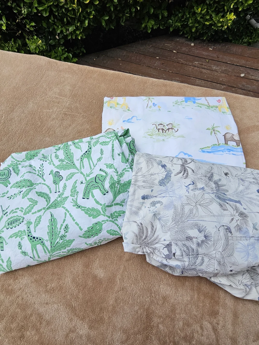 Pottery Barn Kids Fitted Crib Sheets - Set Of Three